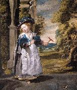 Jacob Jordaens, Portrait of the Painter's Daughter Anna Catharina